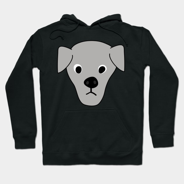 Puppy face Hoodie by CindyS